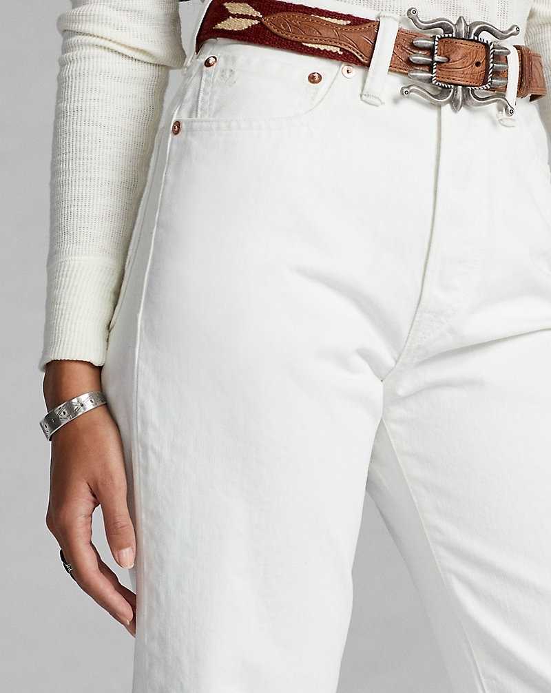 Jeans Ralph Lauren High Boy-Fit Mujer Azules | CLJPMTE-54 - vista 5