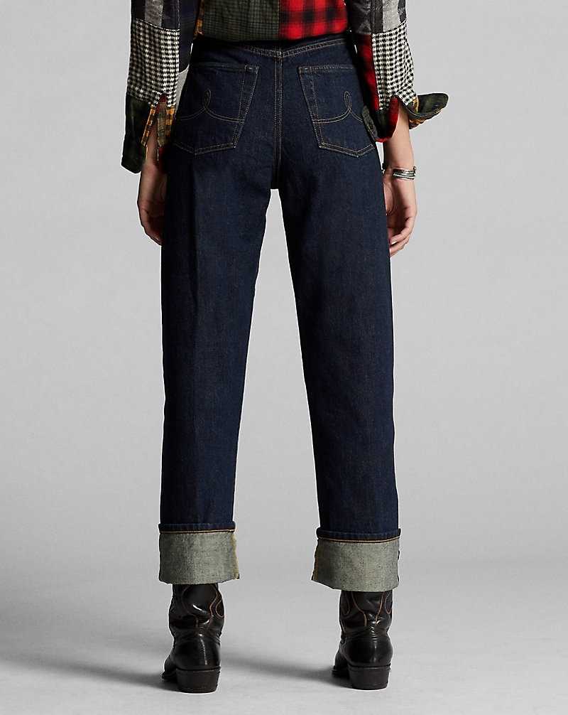 Jeans Ralph Lauren High Boy-Fit Mujer Rinse | OQPJSEL-05 - vista 4