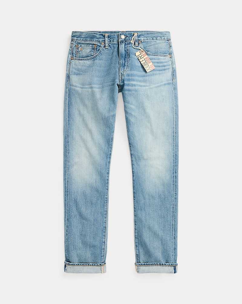 Jeans Ralph Lauren High Slim Lawton Selvedge Hombre Azules | CHJQVFA-27 - vista 1