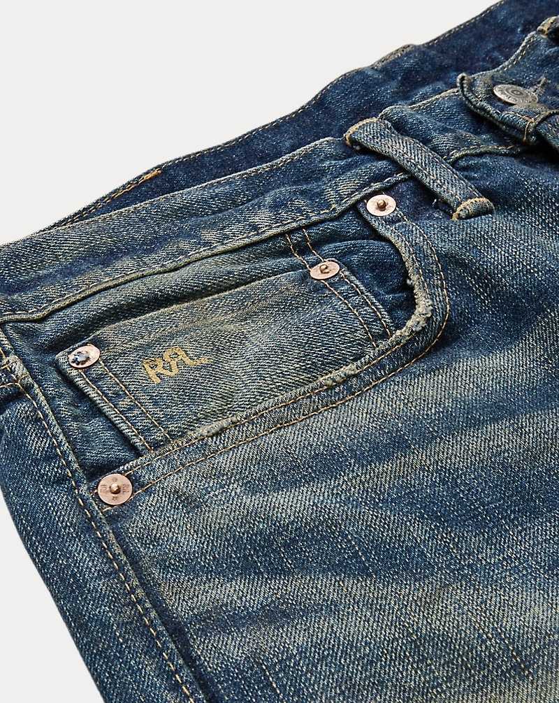 Jeans Ralph Lauren High Slim Yosemite Selvedge Hombre Azules | CJYZTGN-87 - vista 5