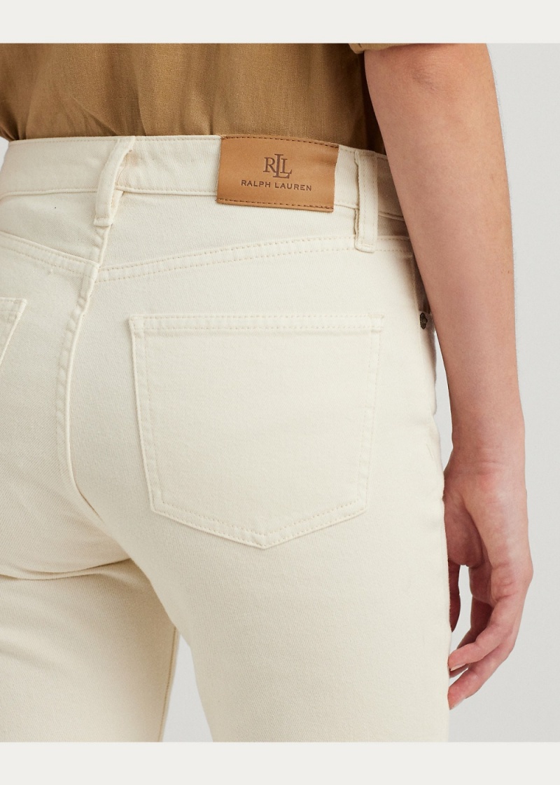 Jeans High-Rise Directo Ankle Mujer Azules | TRQS32089 - vista 2