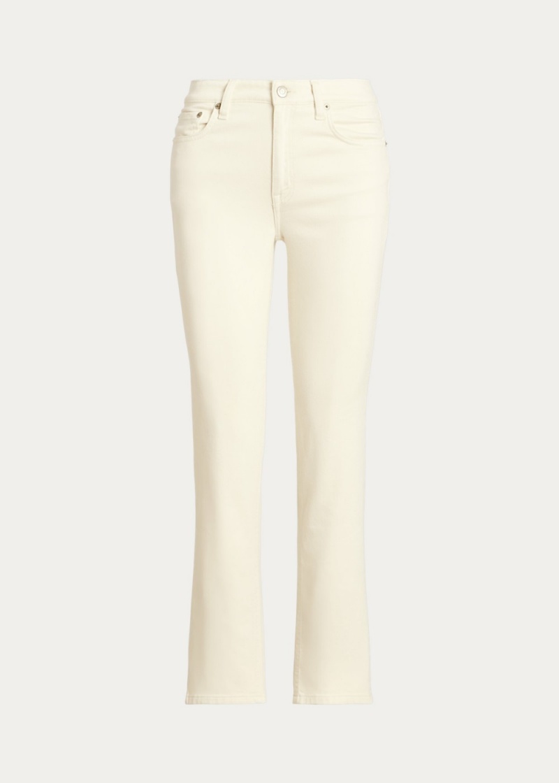 Jeans High-Rise Directo Ankle Mujer Azules | TRQS32089 - vista 1