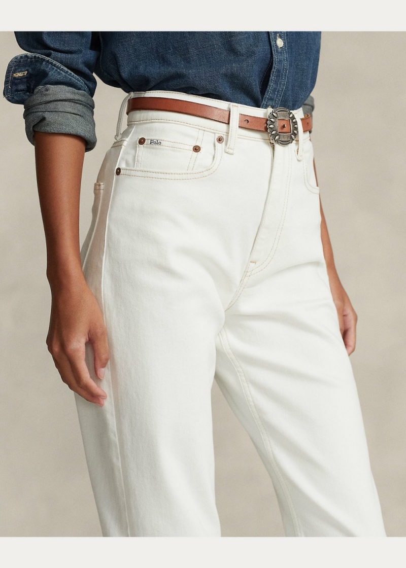 Jeans High-Rise Directo Fit Mujer Azules | LUVE36814 - vista 3