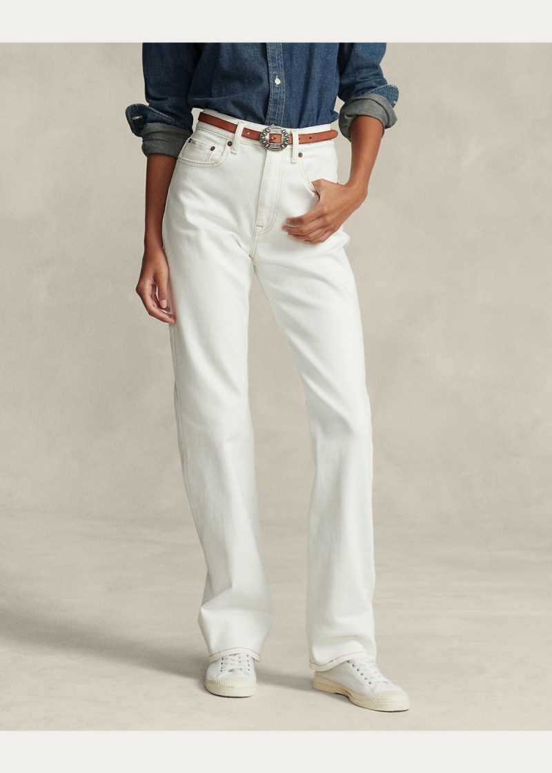 Jeans High-Rise Directo Fit Mujer Azules | LUVE36814 - vista 5