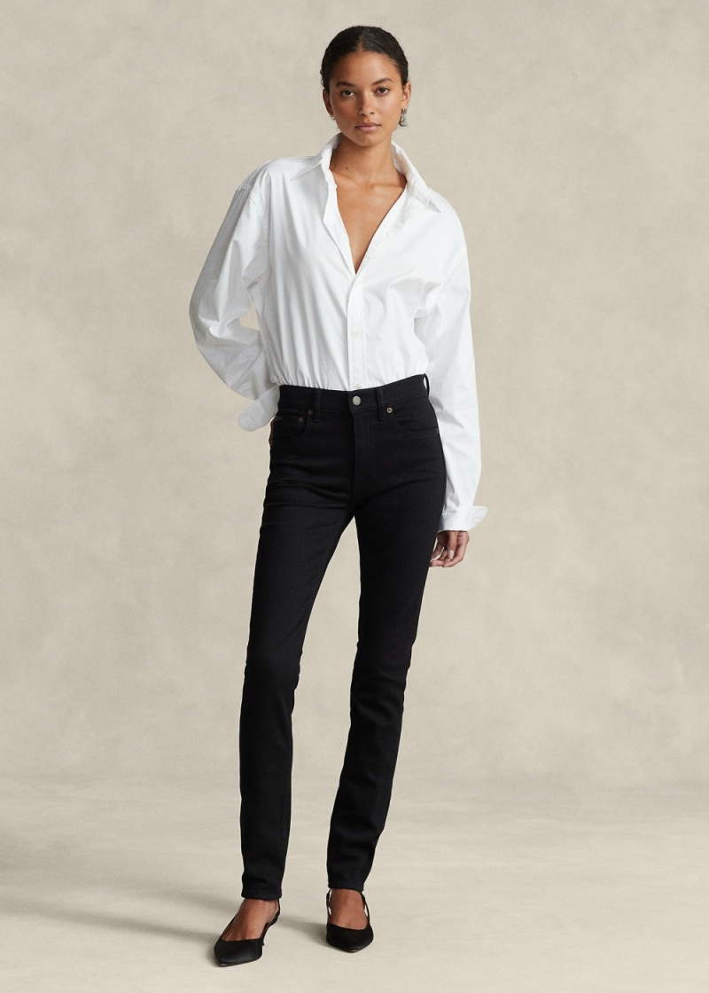 Jeans High-Rise Directo Fit Mujer Azules | OAWI79241 - vista 1