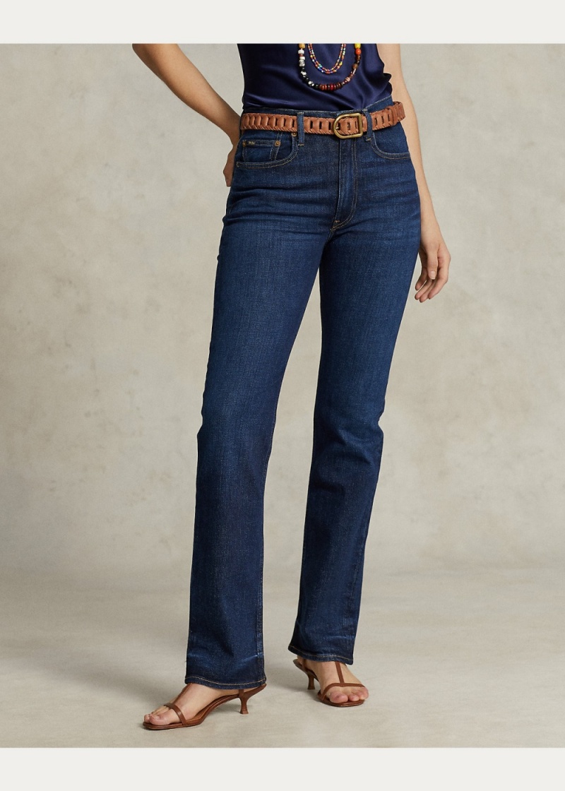 Jeans High-Rise Directo Fit Mujer Azules | ERIM03178 - vista 5