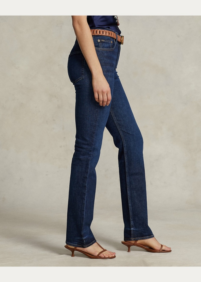 Jeans High-Rise Directo Fit Mujer Azules | ERIM03178 - vista 6