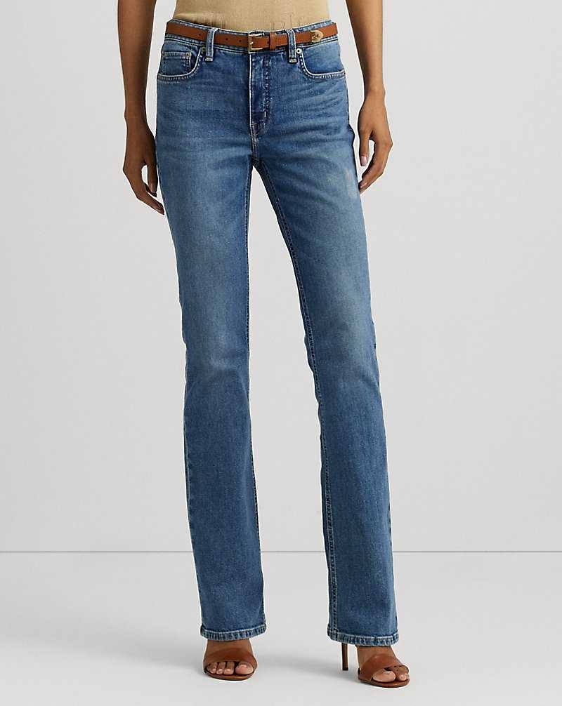 Jeans Ralph Lauren High-Rise Mujer Azules | CAFEUJI-16 - vista 3