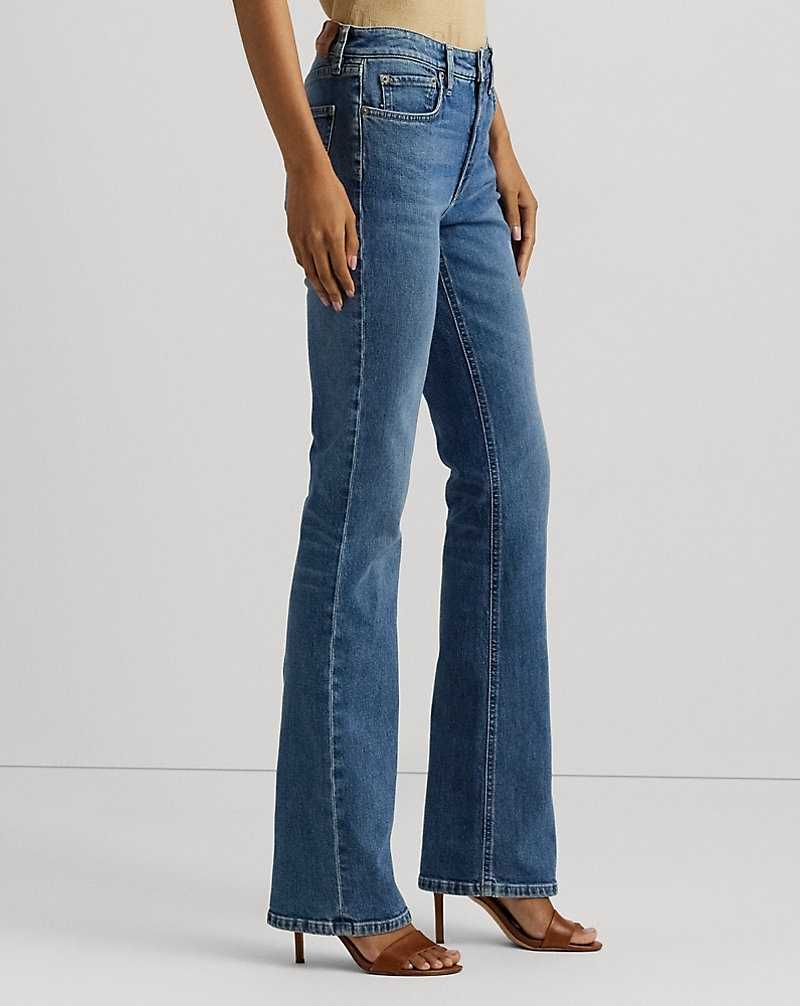 Jeans Ralph Lauren High-Rise Mujer Azules | CAFEUJI-16 - vista 4