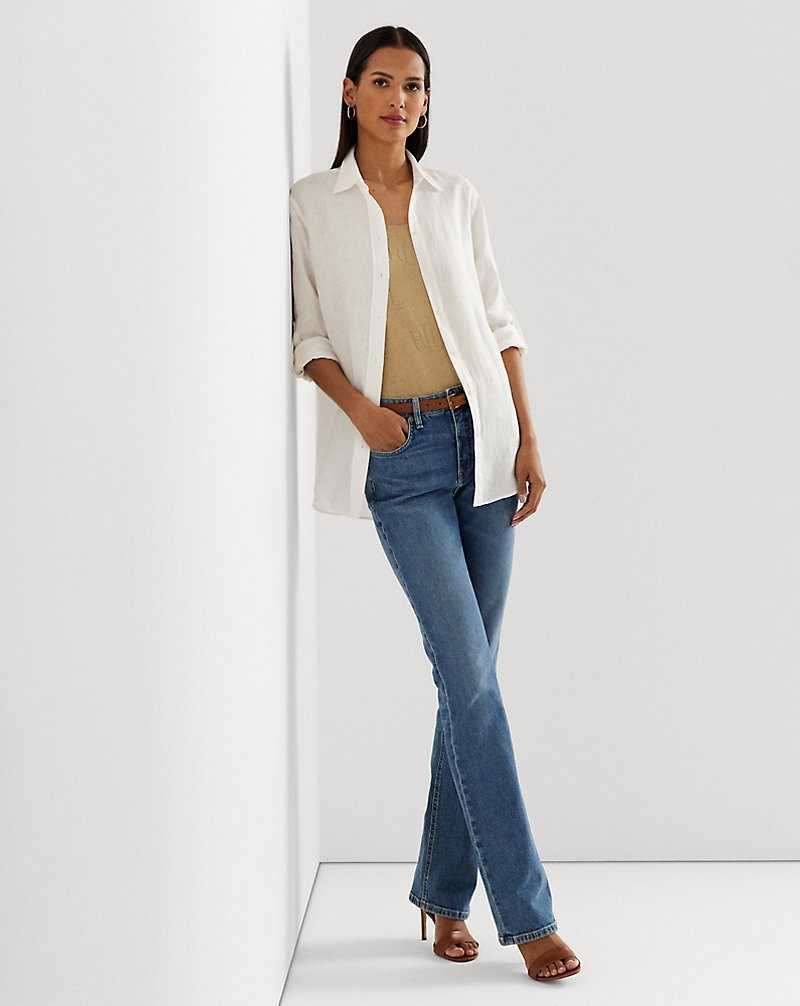 Jeans Ralph Lauren High-Rise Mujer Azules | CAFEUJI-16 - vista 1