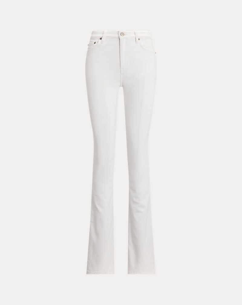Jeans Ralph Lauren High-Rise Mujer Blancos Azules | LUABSQO-71 - vista 2