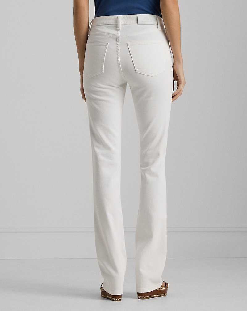 Jeans Ralph Lauren High-Rise Mujer Blancos Azules | LUABSQO-71 - vista 5