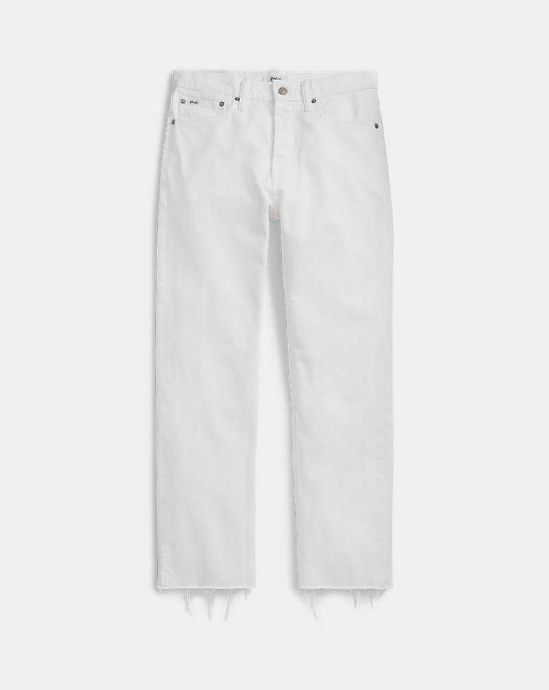 Jeans Ralph Lauren High-Rise Relaxed Straight Crop Mujer Azules | FQAMTYX-83 - vista 2