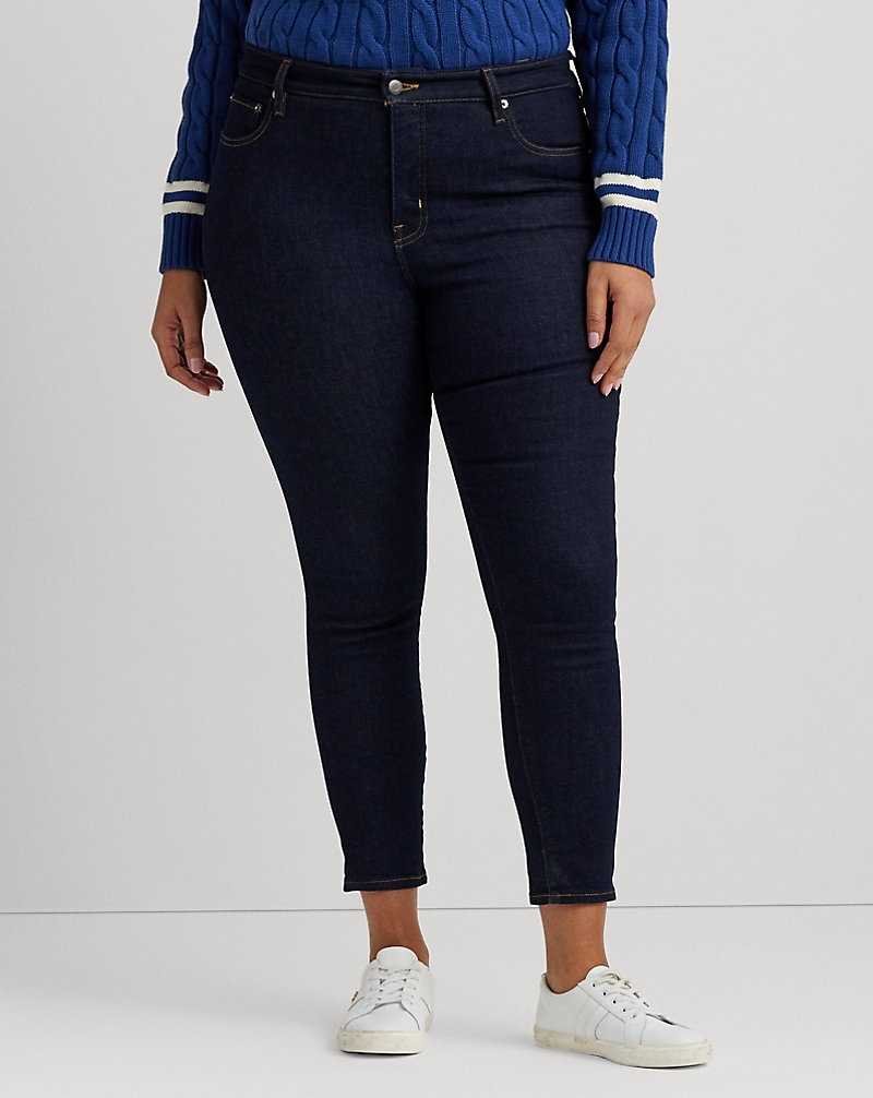 Jeans Ralph Lauren High-Rise Skinny Ankle Mujer Azules | FZLPOIA-27 - vista 3