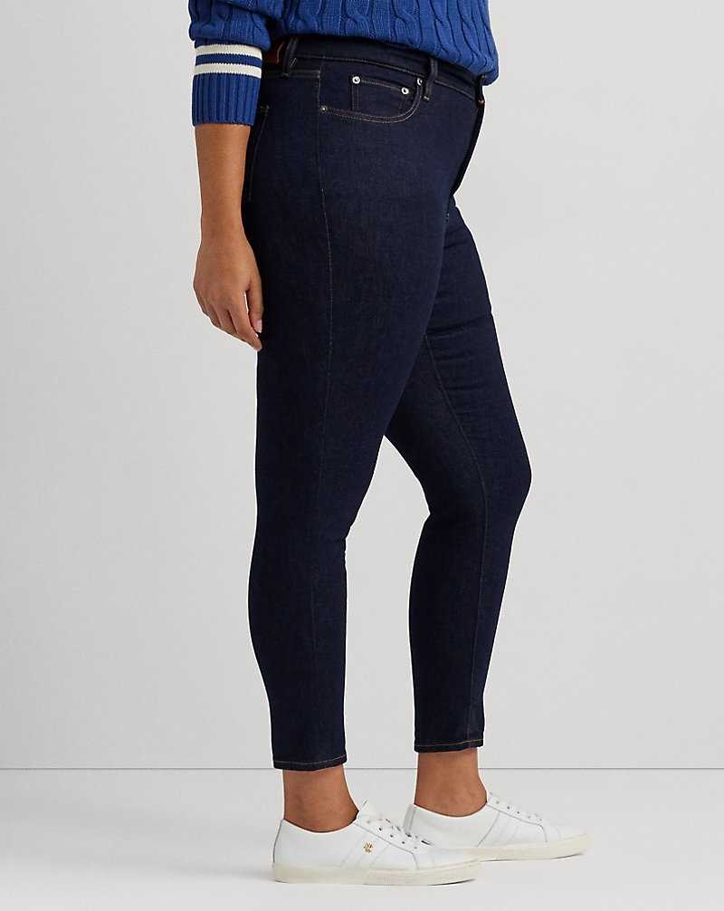 Jeans Ralph Lauren High-Rise Skinny Ankle Mujer Azules | FZLPOIA-27 - vista 4