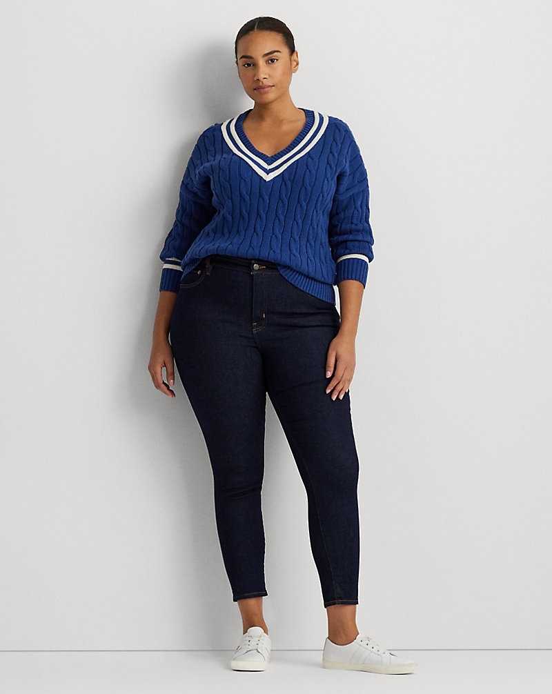 Jeans Ralph Lauren High-Rise Skinny Ankle Mujer Azules | FZLPOIA-27 - vista 1