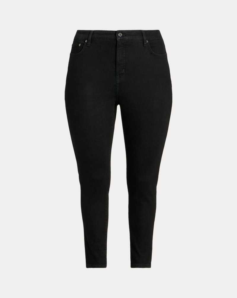 Jeans Ralph Lauren High-Rise Skinny Ankle Mujer Negros Azules | MFZAYJP-03 - vista 2