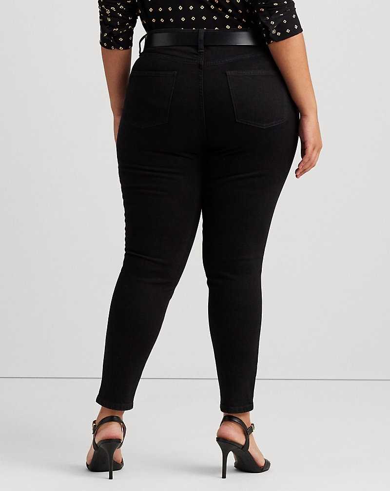 Jeans Ralph Lauren High-Rise Skinny Ankle Mujer Negros Azules | MFZAYJP-03 - vista 5