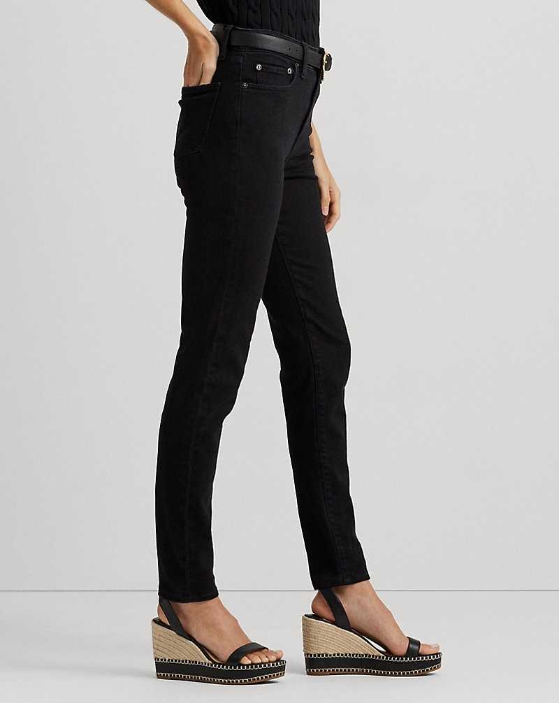 Jeans Ralph Lauren High-Rise Skinny Ankle Mujer Negros Azules | HULFXAP-41 - vista 4