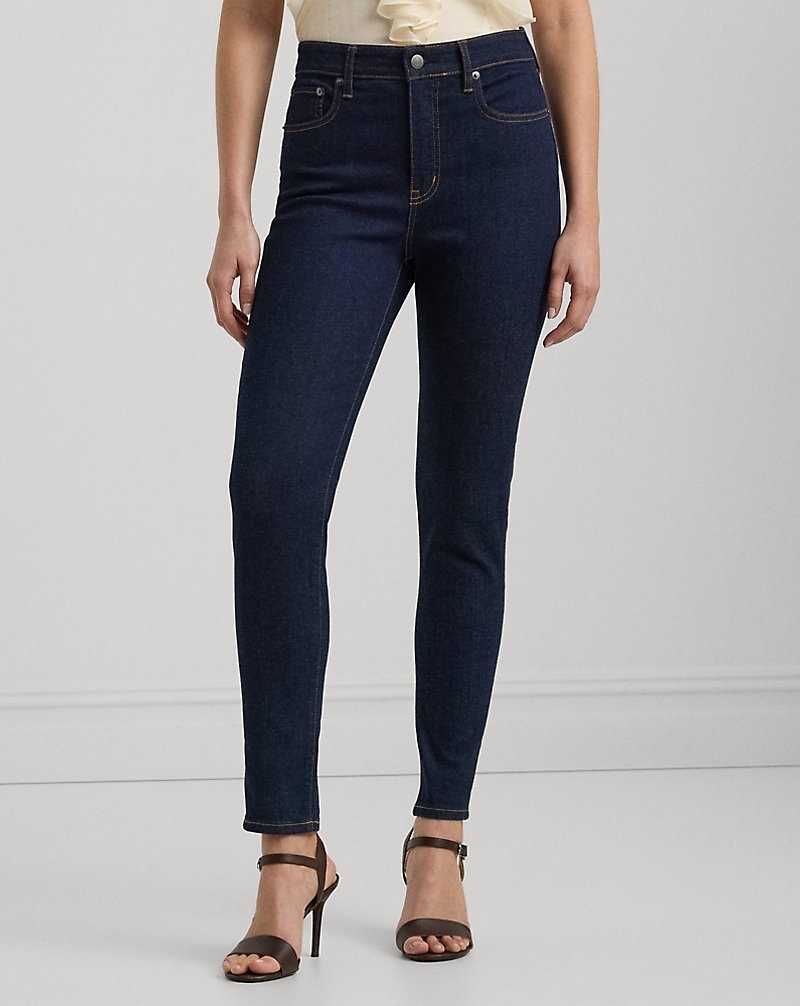Jeans Ralph Lauren High-Rise Skinny Ankle Mujer Azules | DZQKMWS-61 - vista 3
