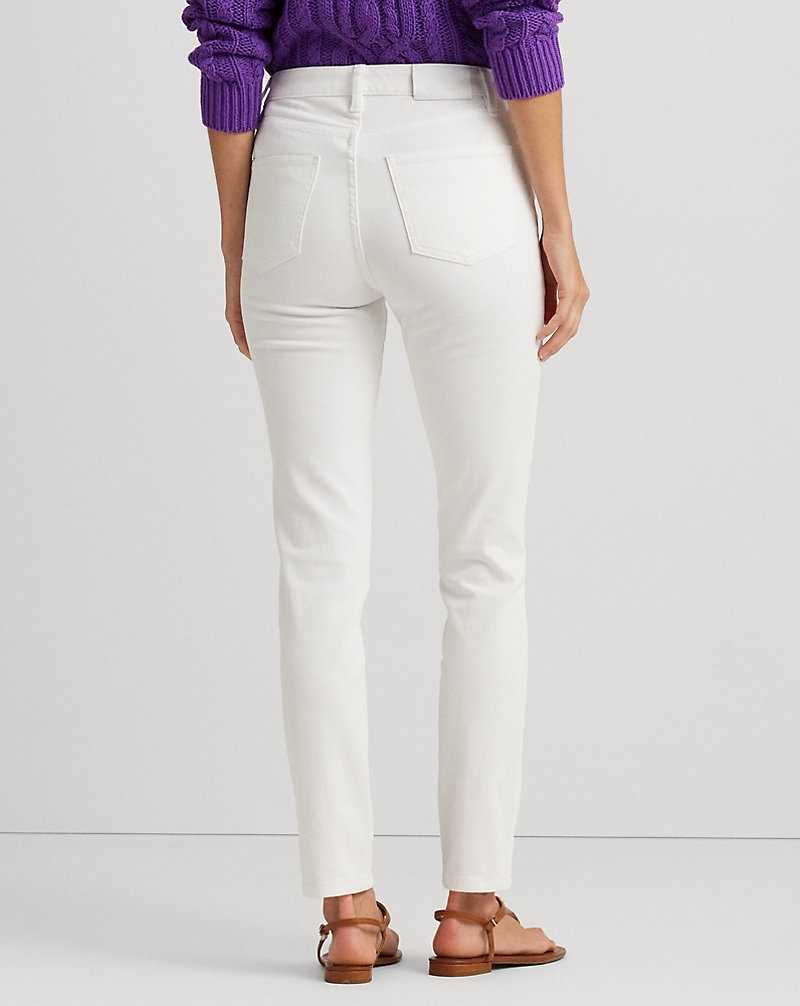 Jeans Ralph Lauren High-Rise Skinny Ankle Mujer Blancos Azules | DMPFJHQ-19 - vista 5