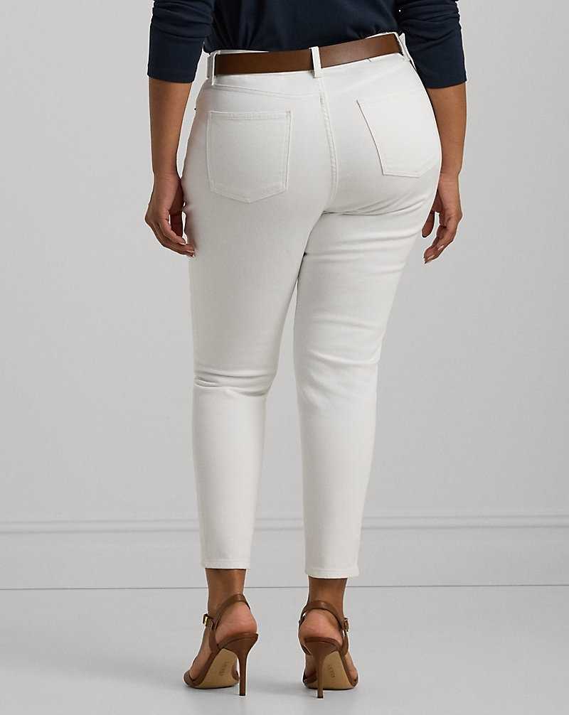 Jeans Ralph Lauren High-Rise Skinny Ankle Mujer Blancos Azules | CQMNOKZ-27 - vista 5