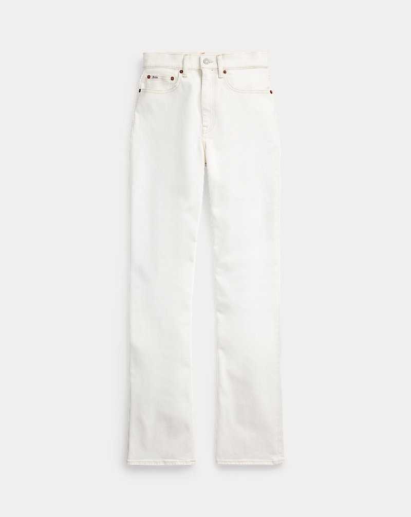 Jeans Ralph Lauren High-Rise Straight Fit Mujer Azules | BWCQZVE-74 - vista 2
