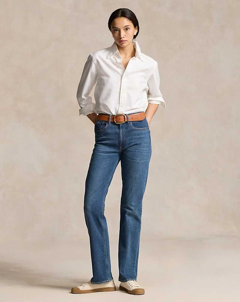 Jeans Ralph Lauren High-Rise Straight Mujer Azules | JIDALVG-29 - vista 1