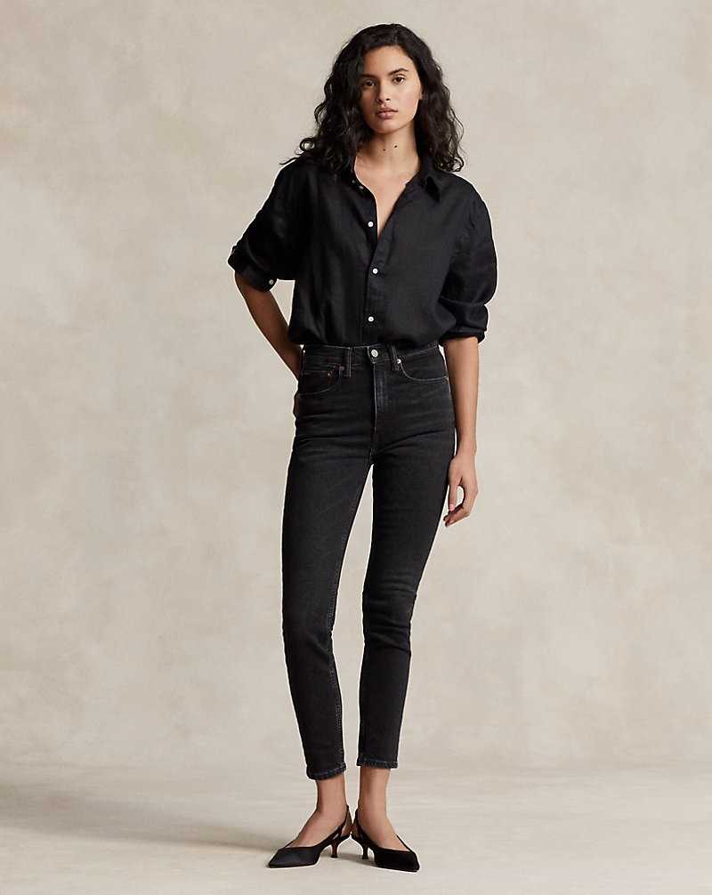Jeans Ralph Lauren High-Rise Super-Slim Mujer Azules | GYBRIME-93 - vista 1