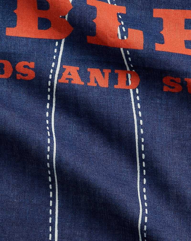 Jeans Ralph Lauren Indigo-Print Cotton Bandana Hombre Indigo/Cream/Red | DAOVBPC-95 - vista 3