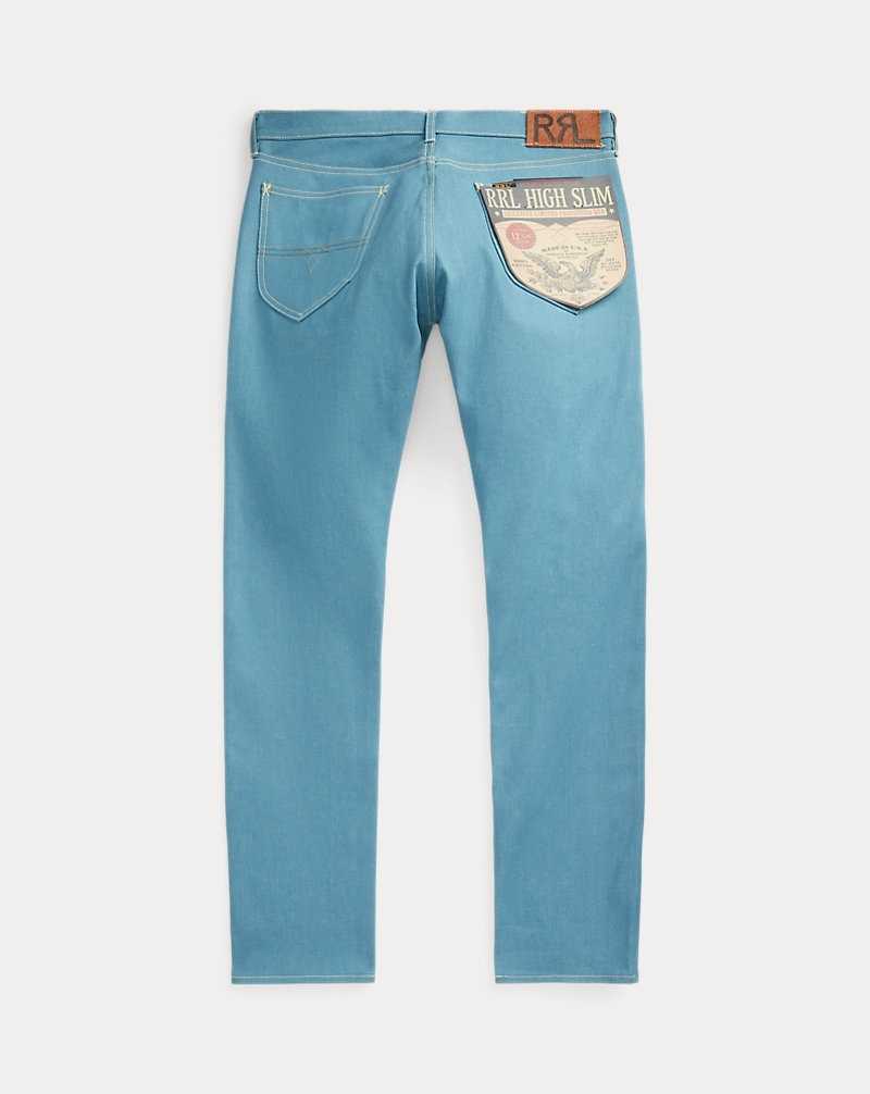 Jeans Ralph Lauren Limited-Edition High Slim Selvedge Hombre Rigid | SFQIVCU-30 - vista 2