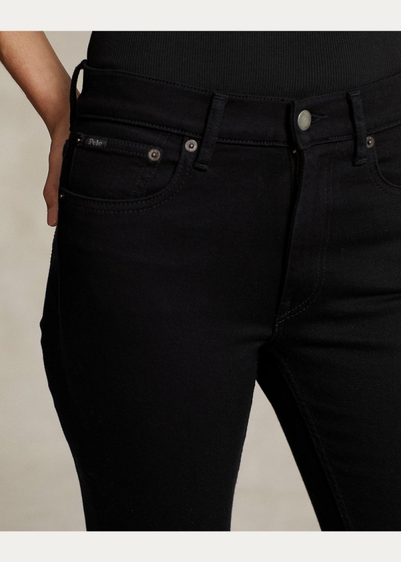 Jeans Mid-Rise Flaco Mujer Azules | LNKY49356 - vista 3