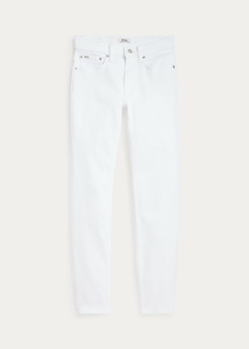Jeans Mid-Rise Flaco Mujer Azules | RTBU27641 - vista 4