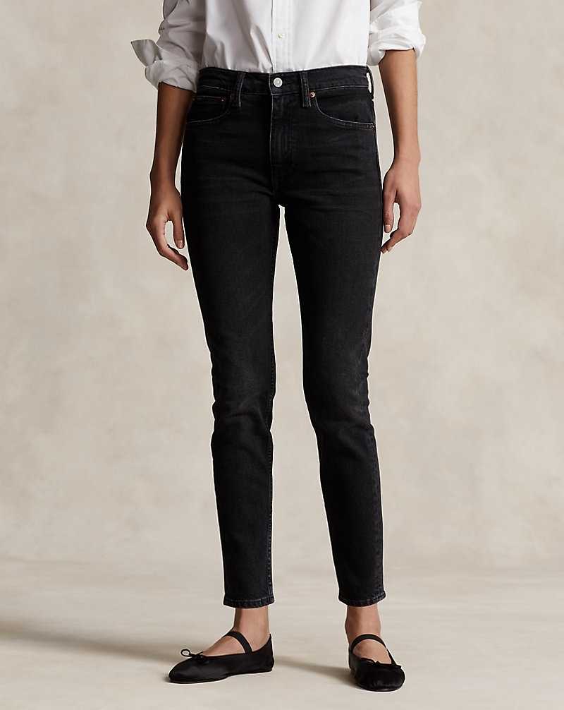 Jeans Ralph Lauren Mid-Rise Super-Slim Mujer Azules | NGHUVOJ-45 - vista 3