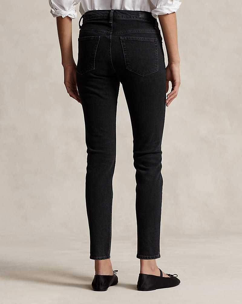 Jeans Ralph Lauren Mid-Rise Super-Slim Mujer Azules | NGHUVOJ-45 - vista 5