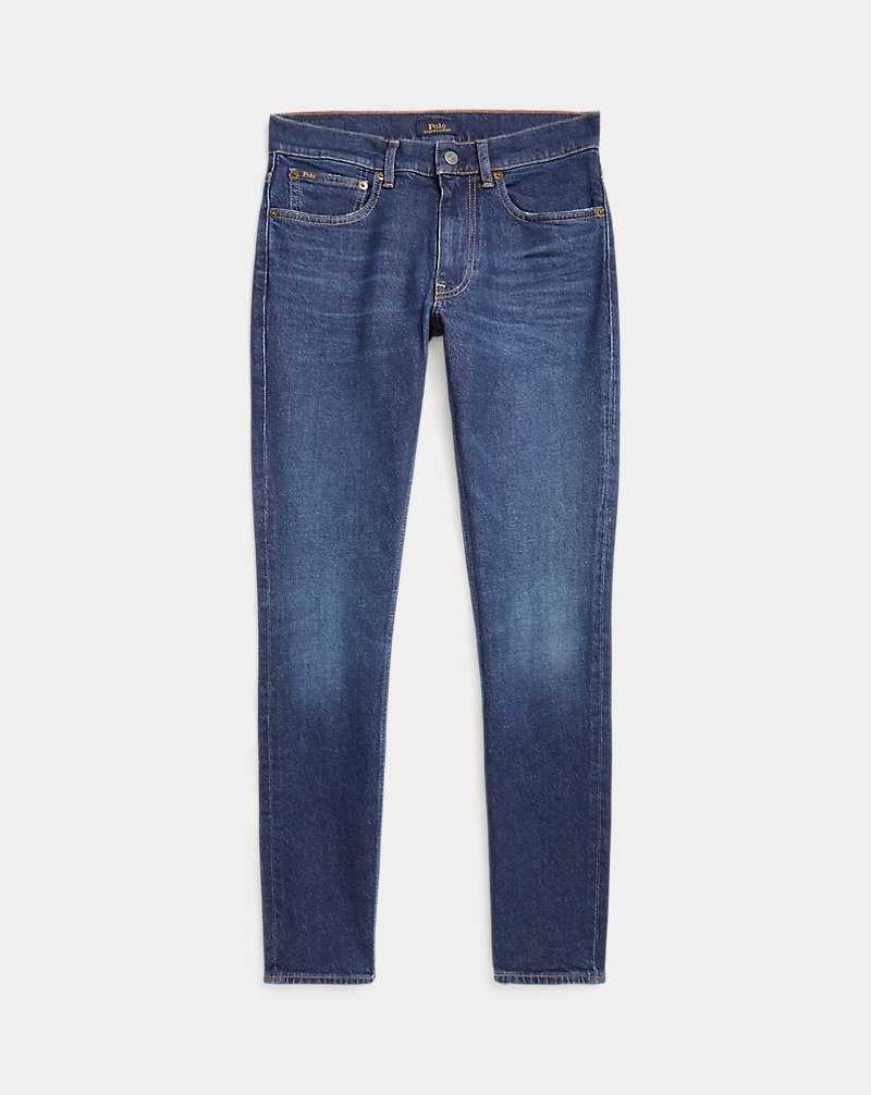 Jeans Ralph Lauren Mid-Rise Super-Slim Mujer Azules | XJCQYSP-38 - vista 2