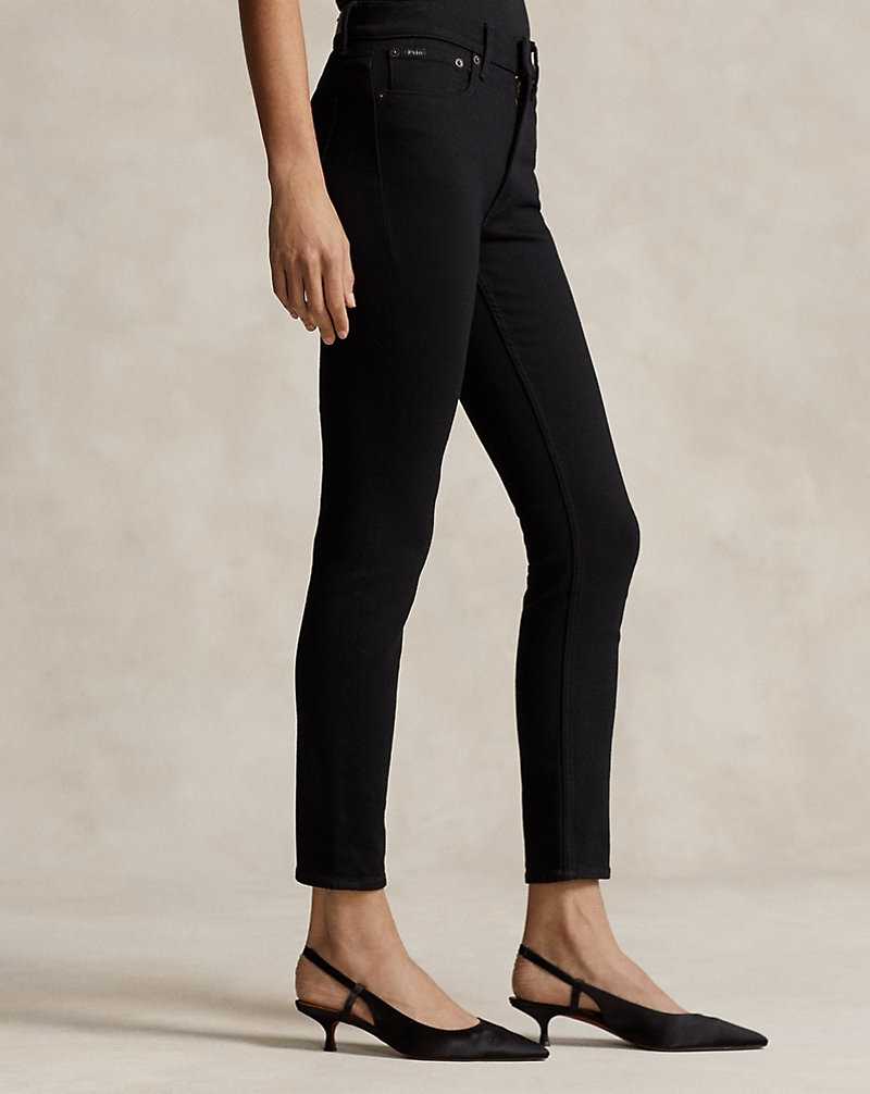 Jeans Ralph Lauren Mid-Rise Super-Slim Mujer Azules | MWJRAKD-36 - vista 4