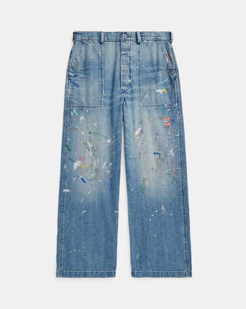 Jeans Ralph Lauren Naval-Inspired Distressed Hombre Malta | SOAMTFC-30 - vista 2