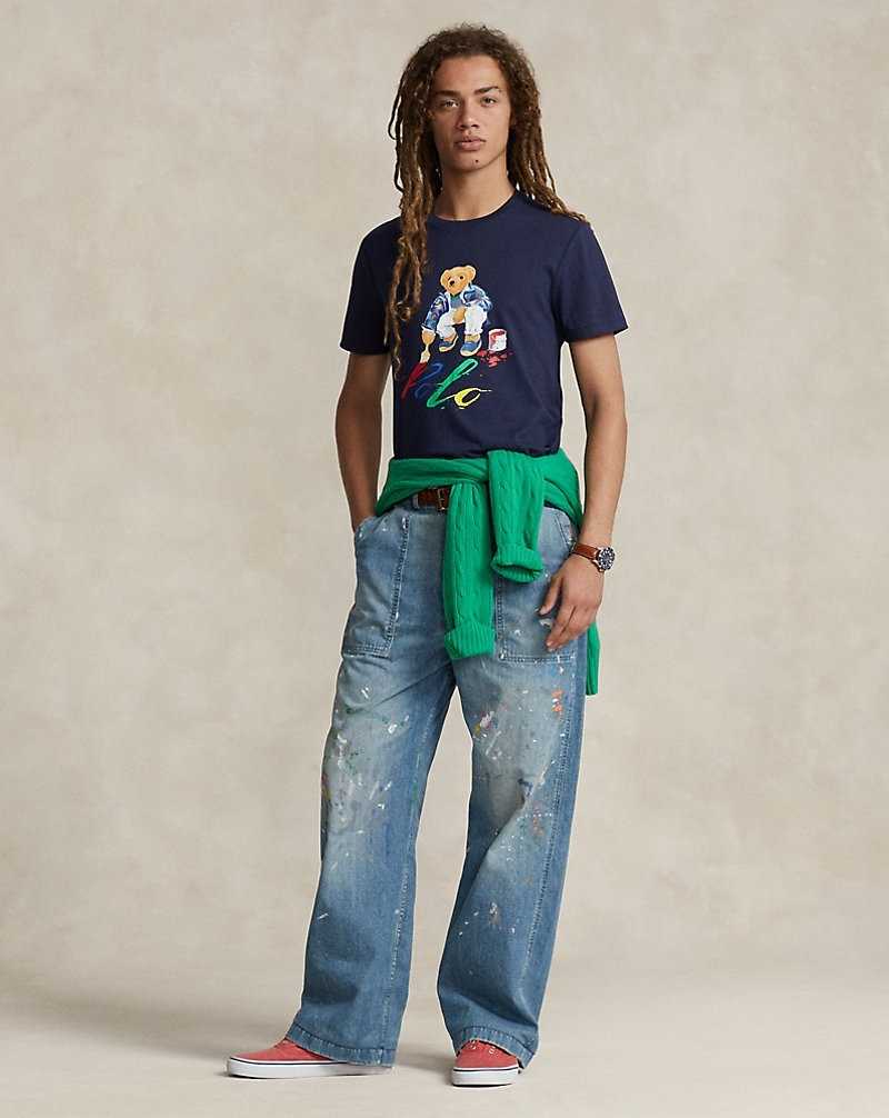 Jeans Ralph Lauren Naval-Inspired Distressed Hombre Malta | SOAMTFC-30 - vista 1