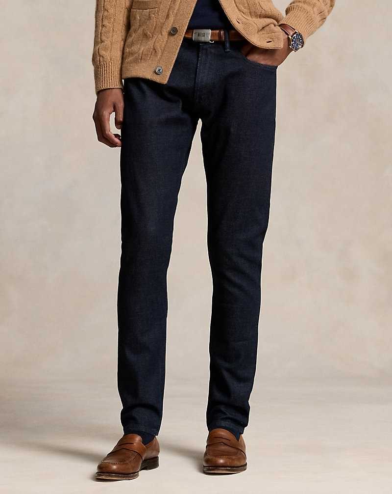Jeans Ralph Lauren Parkside Active Taper Selvedge Hombre Whitford | IPVRFTL-19 - vista 3