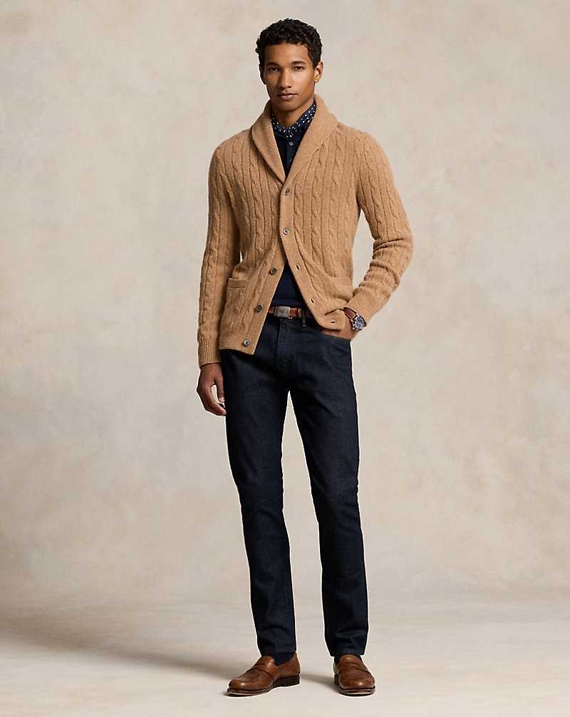 Jeans Ralph Lauren Parkside Active Taper Selvedge Hombre Whitford | IPVRFTL-19 - vista 1