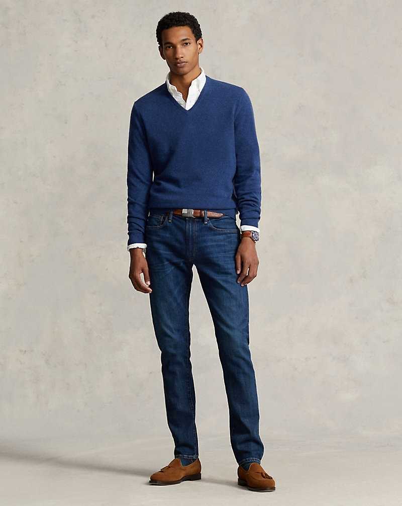 Jeans Ralph Lauren Parkside Active Taper Stretch Hombre Rockton Stretch | SPHYGWU-30 - vista 1