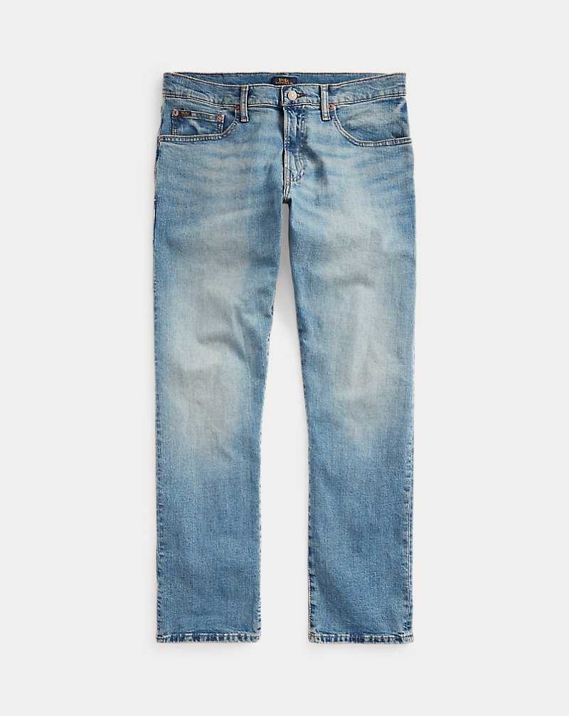 Jeans Ralph Lauren Parkside Active Taper Stretch Hombre Gilded | EMXOCJG-84 - vista 2