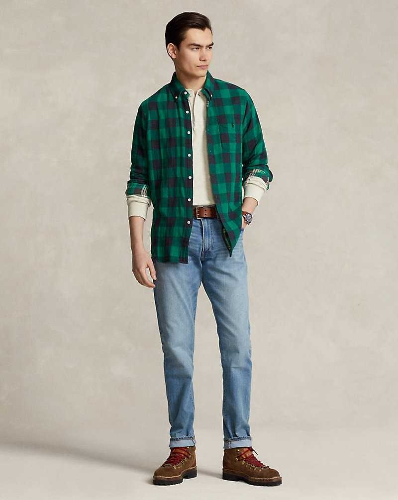 Jeans Ralph Lauren Parkside Active Taper Stretch Hombre Gilded | EMXOCJG-84 - vista 1
