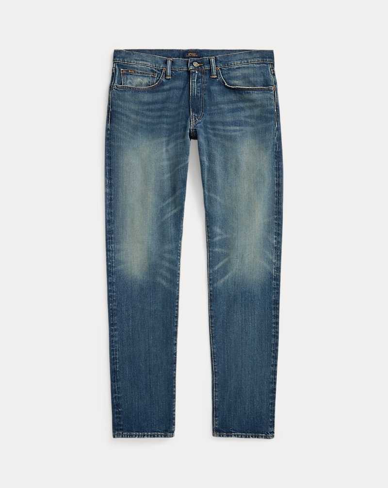 Jeans Ralph Lauren Parkside Active Taper Stretch Hombre Rivera Stretch | OQBSRCY-85 - vista 2