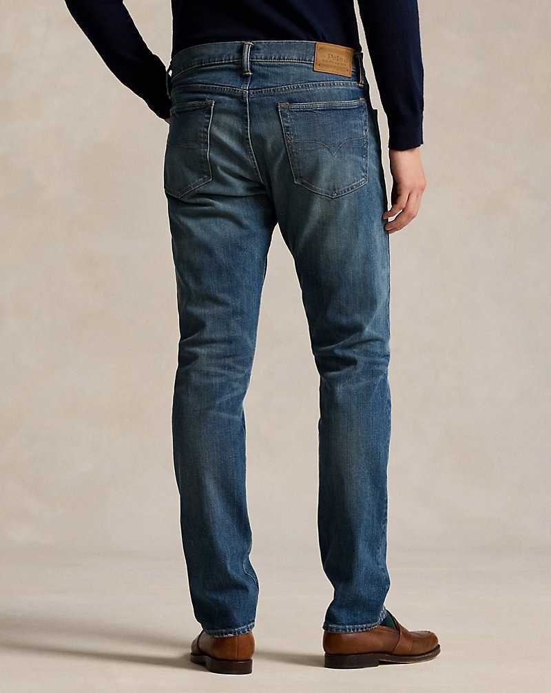 Jeans Ralph Lauren Parkside Active Taper Stretch Hombre Rivera Stretch | OQBSRCY-85 - vista 5