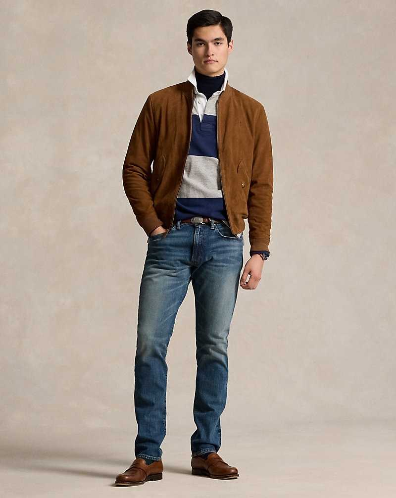 Jeans Ralph Lauren Parkside Active Taper Stretch Hombre Rivera Stretch | OQBSRCY-85 - vista 1