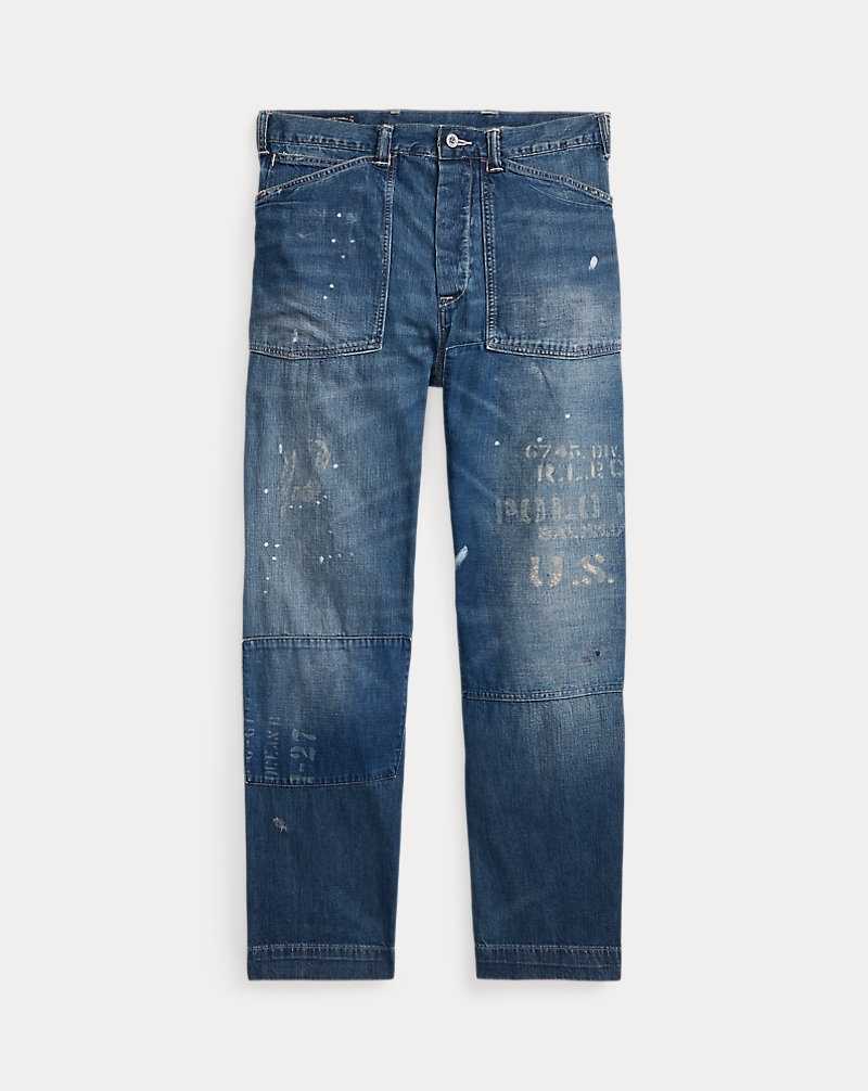 Jeans Ralph Lauren Relaxed Fit Distressed Hombre Stonington | TNRPCHY-26 - vista 2