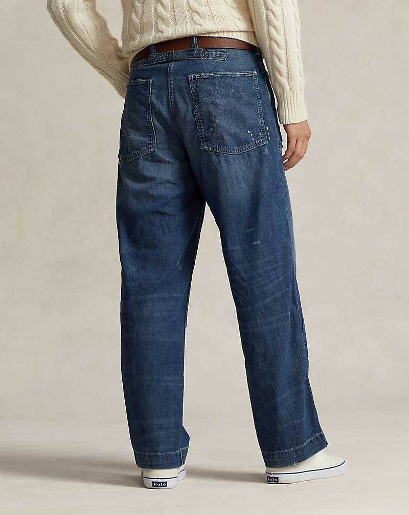 Jeans Ralph Lauren Relaxed Fit Distressed Hombre Stonington | TNRPCHY-26 - vista 5