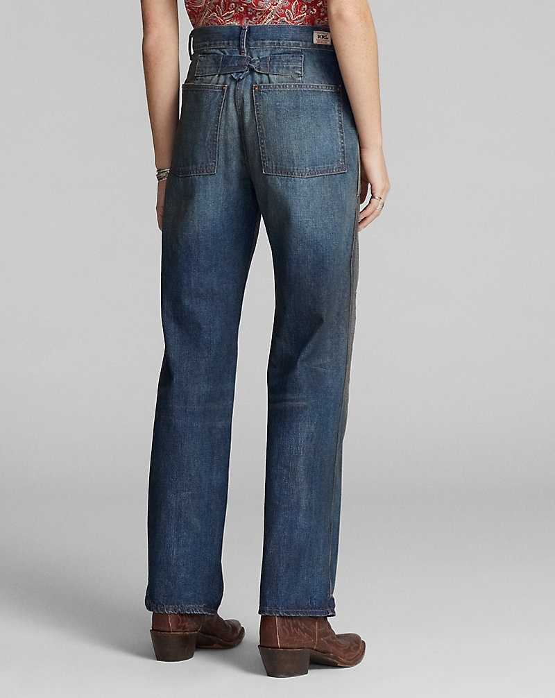 Jeans Ralph Lauren Repaired Buckle-Back Ashthorn Mujer Azules | MREPQXH-19 - vista 4